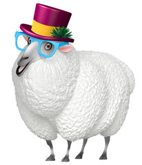 white sheep
