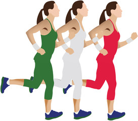 maratoneti tricolare