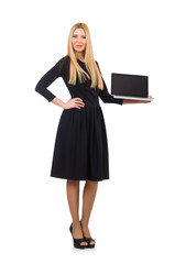 Woman businesswoman in business concept