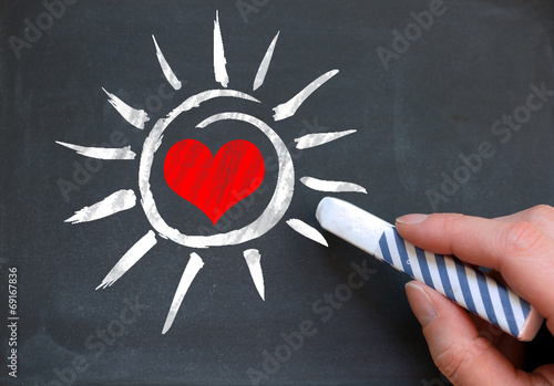 "Sonne Herz" Stockfotos und lizenzfreie Bilder auf Fotolia.com - Bild