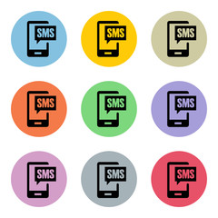 Flat Colorful Icon-Set