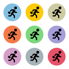 Flat Colorful Icon-Set