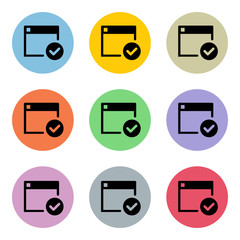 Flat Colorful Icon-Set