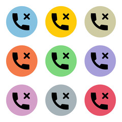 Flat Colorful Icon-Set