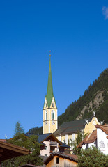 Fototapeta na wymiar Ischgl - Alpen