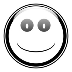 Smile face button