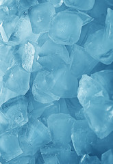 background with ice cubes
