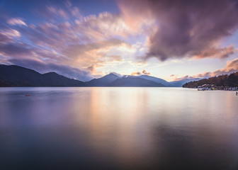 Lake Chuzenji in Nikko, Japan