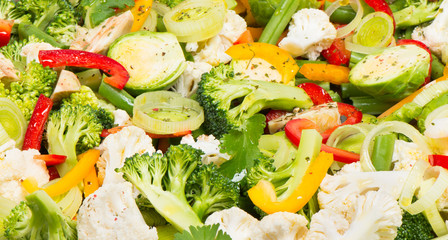 More background of vegetables