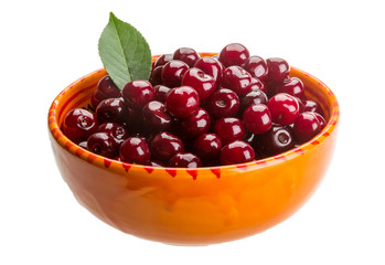 Cherry in the bowl