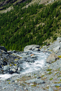 Sorgenti del Torrente Evancon - Val d'Ayas