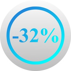 Sales icon (vector)
