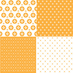 Set of seamless patterns