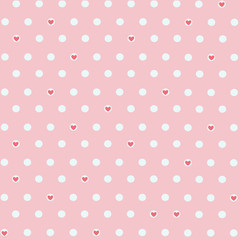 pink hearts background