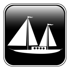 Sailing ship button