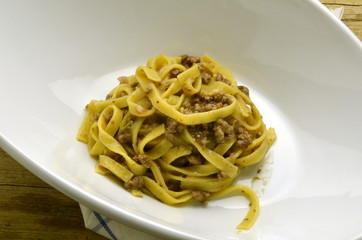 Tagliatelle al ragù Cucina italiana Тальятелле Expo Milano 2015