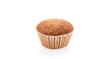 Banana cakes isolated on white