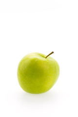 Green apple isolated on white