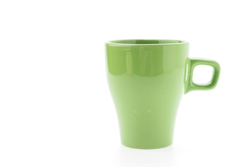 Coffee mug isolated on white