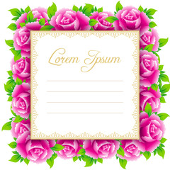 Background for greeting card