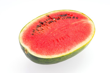 Watermelon isolated on white
