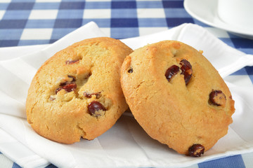 Cranberry orange cookies