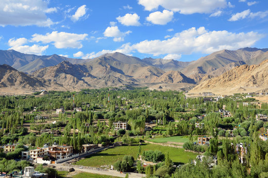 Ladakh Range in Jammu and Kashmir state,India