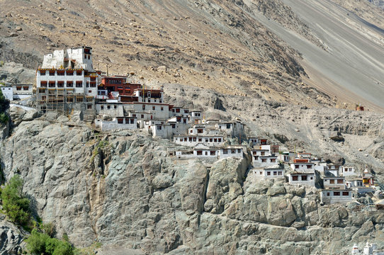 Diskit Gompa In Ladakh,India