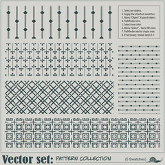 Vector abstract seamless pattern for decoration and design