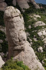 Rock in Montserrat Mountains