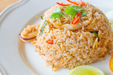 Fried Rice with Lemongrass , Thai food