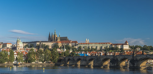 Fototapeta na wymiar Чехия Прага Карлов мост