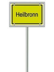 Heilbronn - Ortsschild