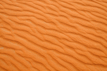 Red sand desert