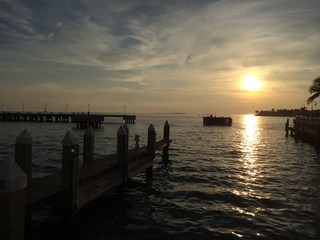 Fototapeta na wymiar Sunset @ Key West