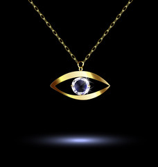 pendant with eye