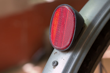 Obraz premium Rear red reflectors