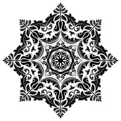 Orient Vector Pattern. Abstract Background