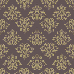 Orient Seamless Vector Pattern. Abstract Background
