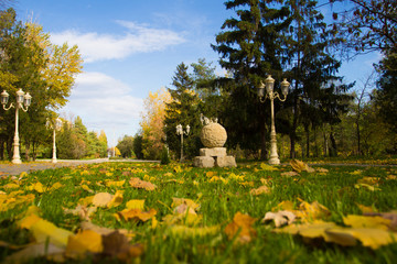 Autumn city park - Stock photos