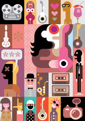 Music vector illustration
