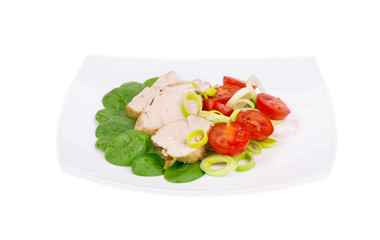 Healthy salad.