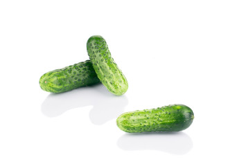 Close up of fresh cucumber.