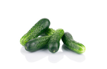 Close up of fresh cucumber.