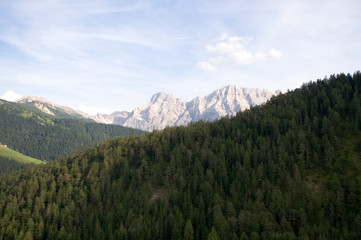 Fototapeta premium Gadertal - Dolomiten - Alpen