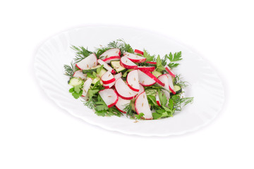Radish salad.