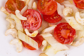 Close up of fitness salad.