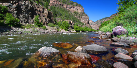 Colorado River Glenwood Canyon