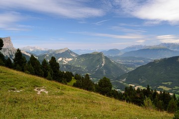 Fototapeta na wymiar Vallée du Combeau