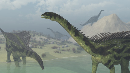 Agustinia Prehistoric Landscape © AlienCat